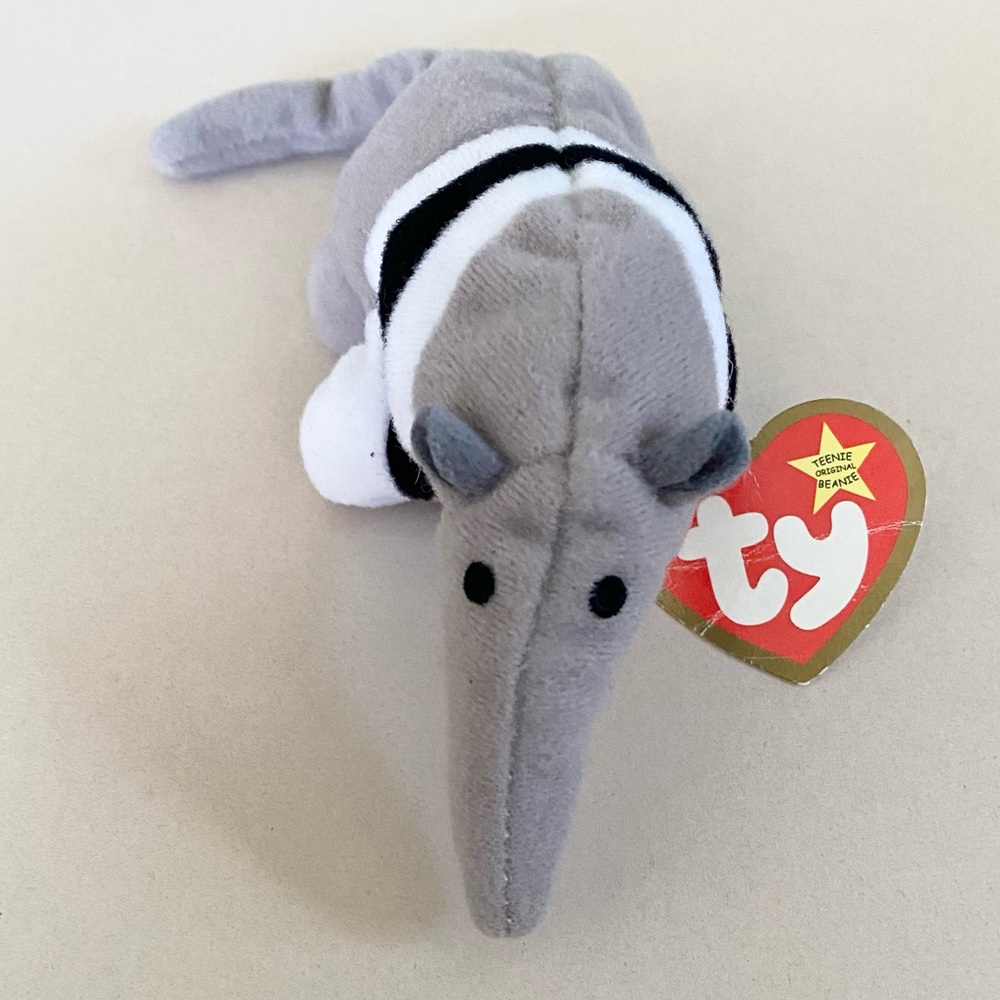 VINTAGE Ty - Teenie Beanie Babies Antsy the Anteater (WITH TAG)